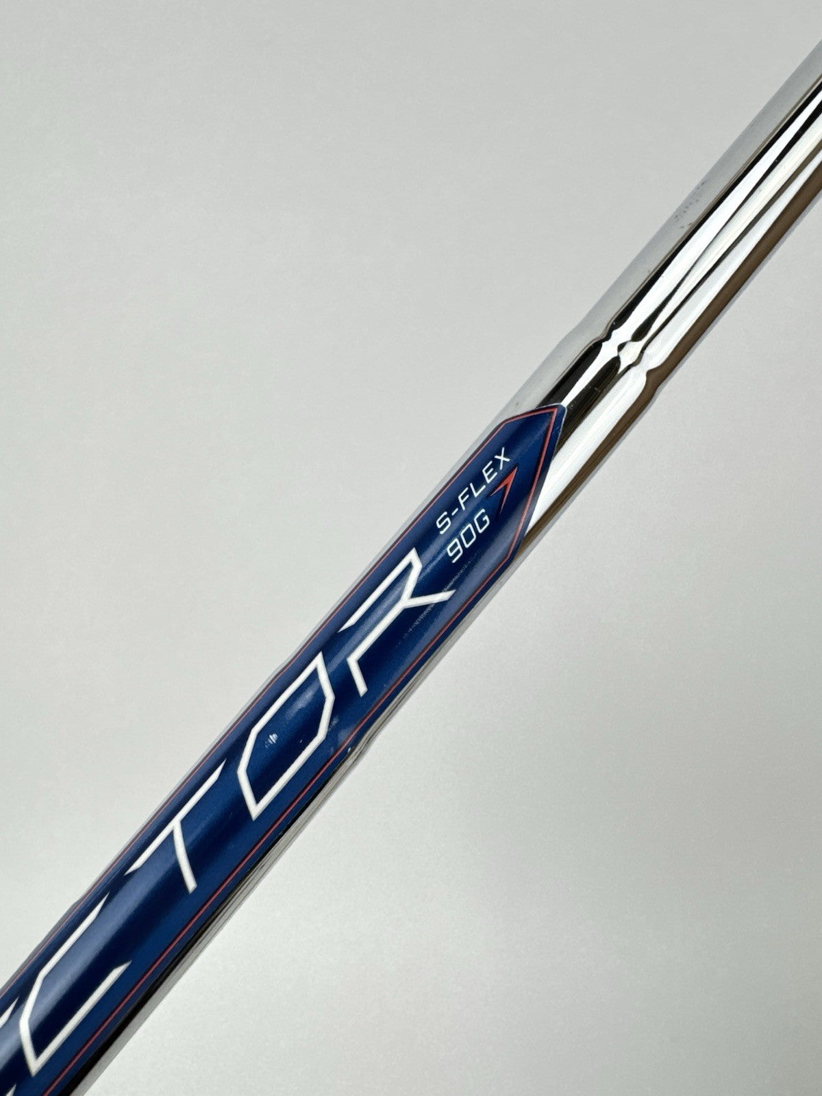 True Temper Vector Iron Shaft 90G Stiff Flex Steel 35” /0.370 Parallel /336467