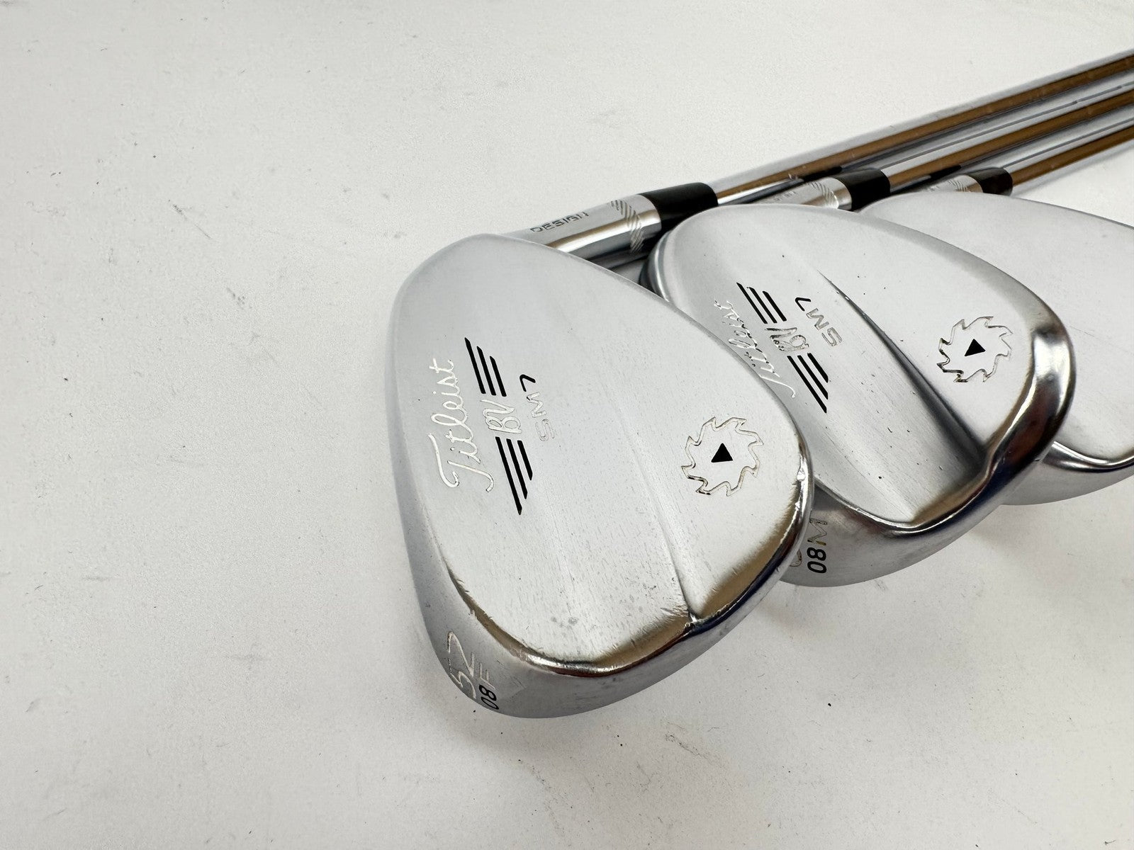 Titleist Vokey SM7 Wedge Set 52 56 60 Degrees Wedge Flex Steel Shaft /Not/365661