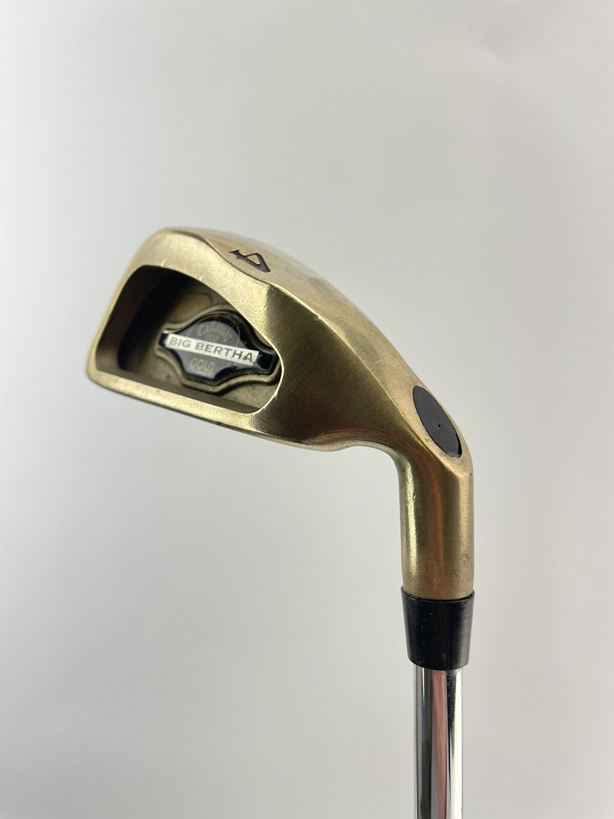 Callaway Gold 4 Iron Big Bertha Regular Flex Steel /Right /New Grip /215322