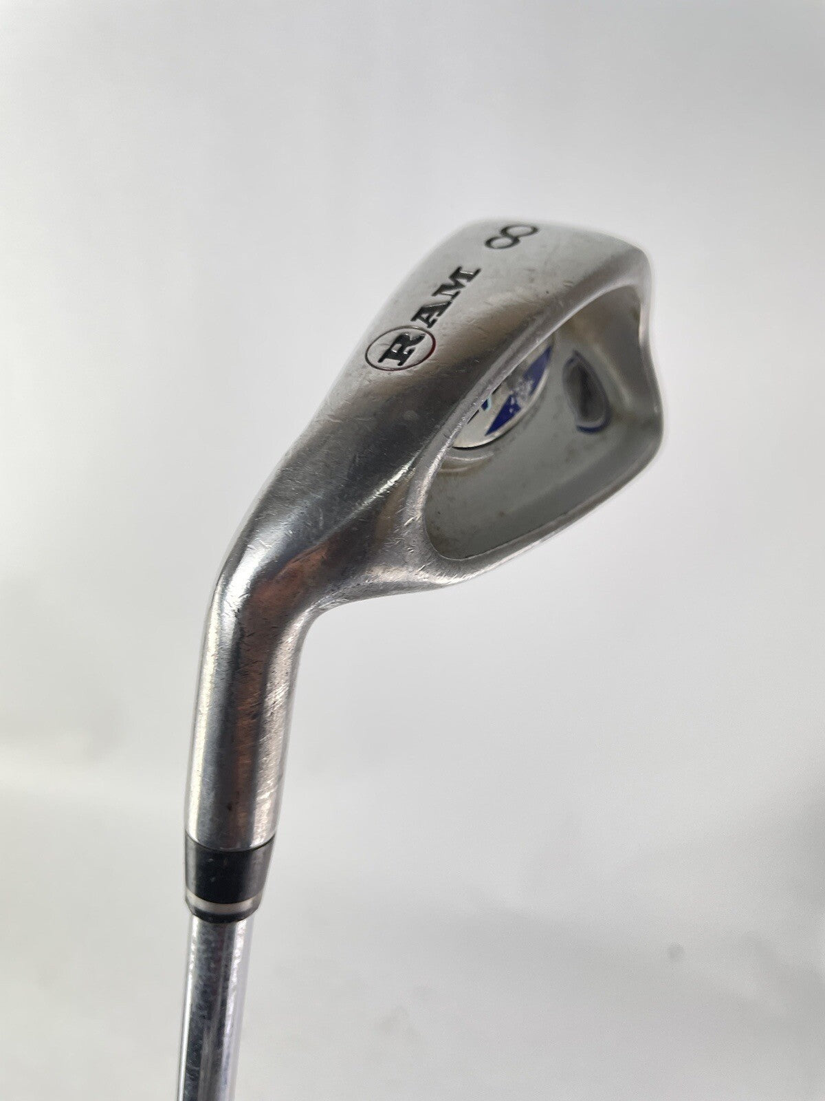 Ram Golf Left Handed 8 Iron Evolution Regular Flex Steel /New Grip /149594