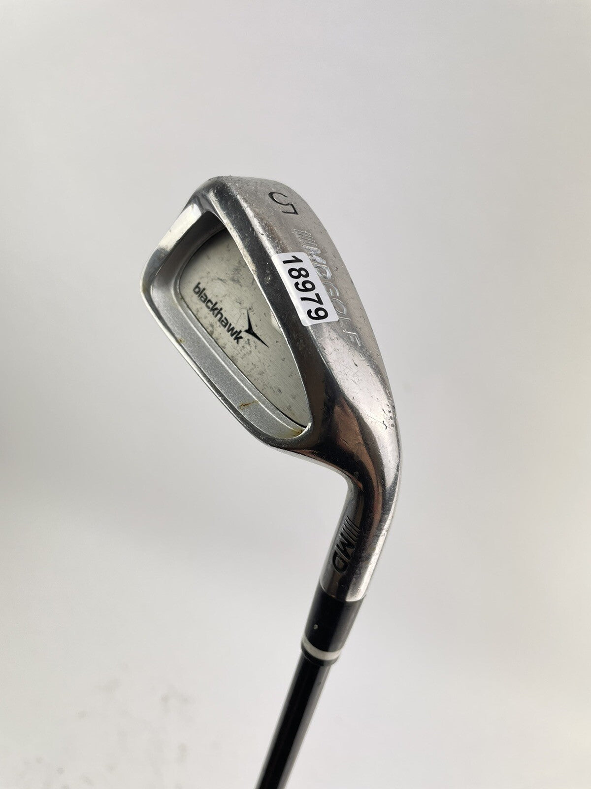 MD Golf 5 Iron BlackHawk Regular Flex Graphite /Right Hand /New Mid Grip /1897918