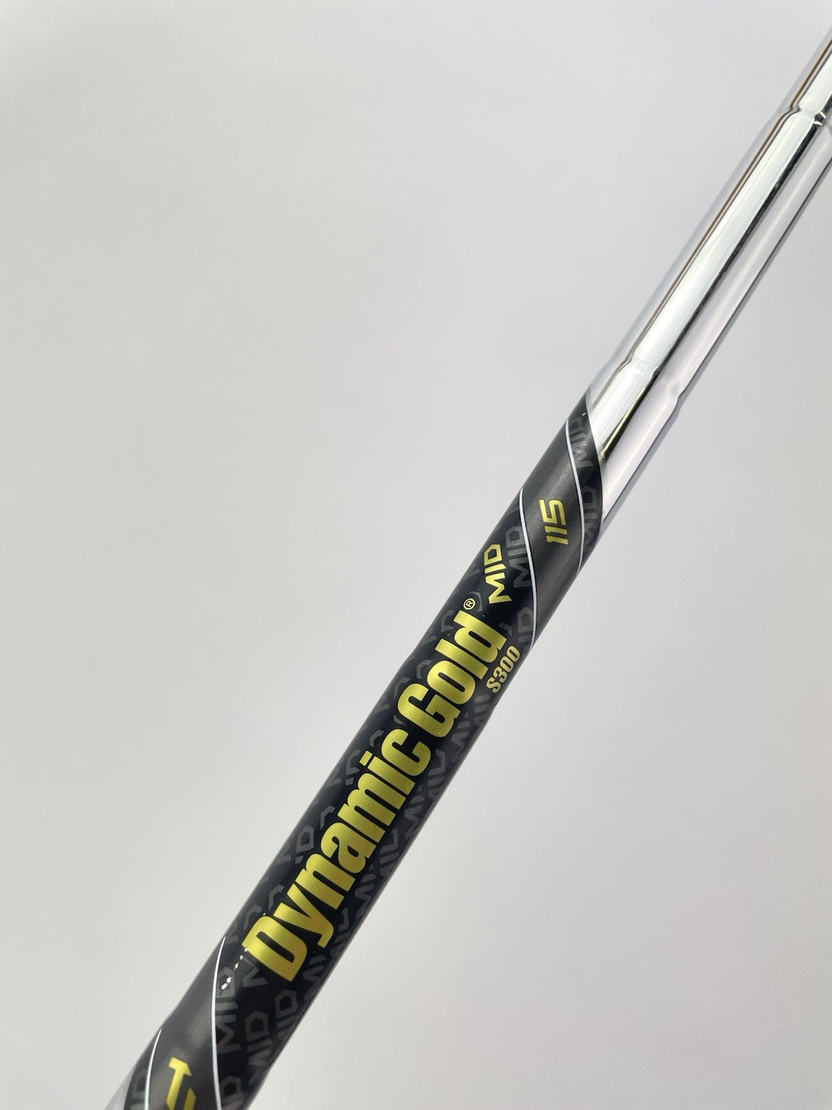 Dynamic Gold Mid 115 Iron Shaft Stiff Flex Steel 35.5” /0.355 Tapered /301045