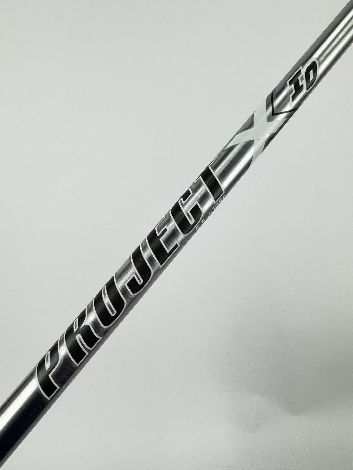 Project X IO Iron Shaft 5.5 Regular Flex Steel 105G 35.5” /0.355 Tapered /322530