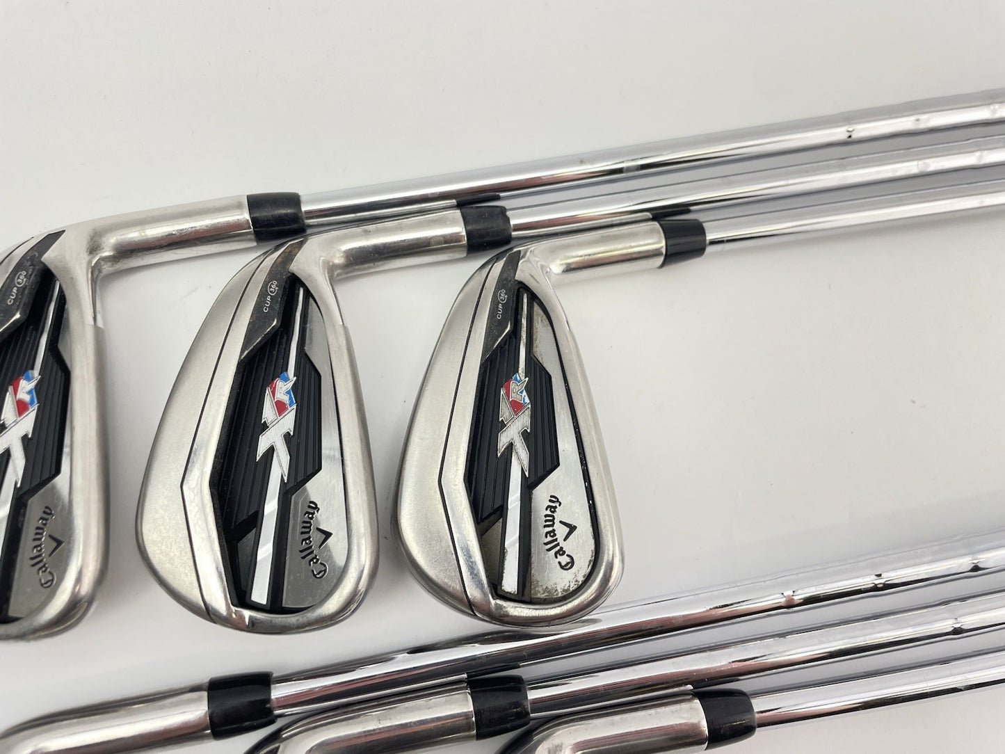 Callaway XR Iron Set 5-PW KBS Tour-V 110 Stiff Steel /Right /New Grips /273382