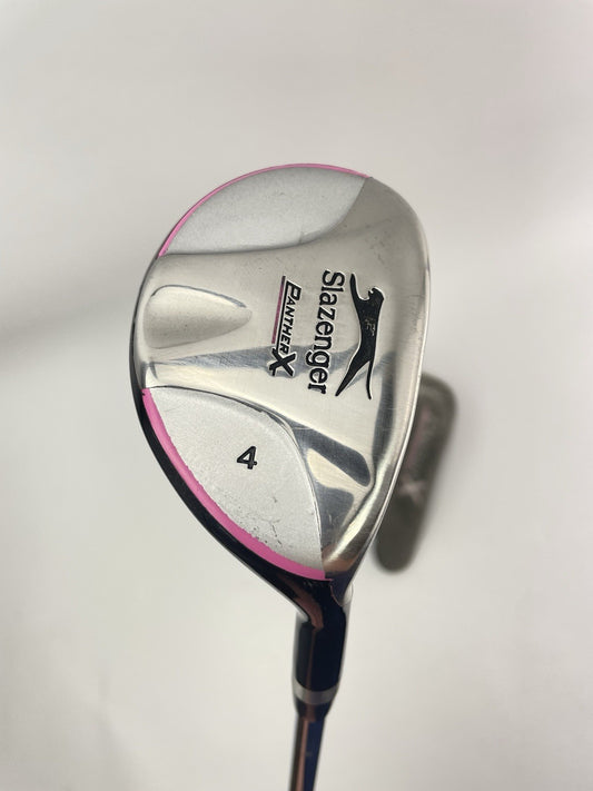 Slazenger Ladies 4 Hybrid Panther X Ladies Flex Steel /Right /New Grip /256620