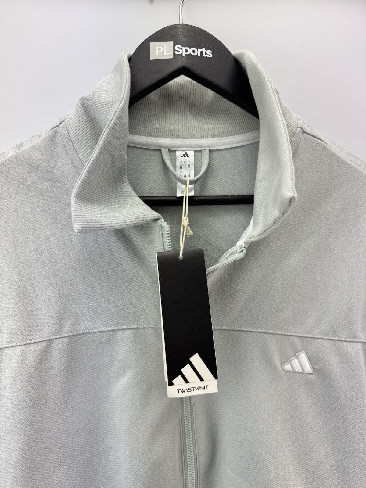 Adidas Golf Ladies Jacket Go-To Twistknit Full Zip /UK Large /New /294843