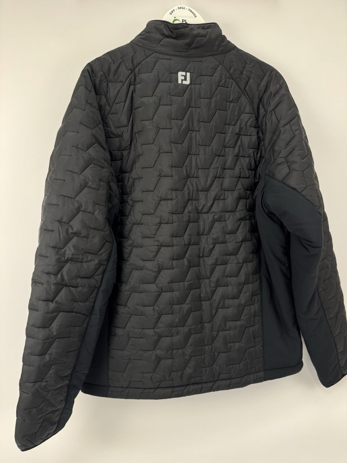 FootJoy ThermoSeries Insulated Quilted Golf Wind Jacket Mens 2XL Black/336188