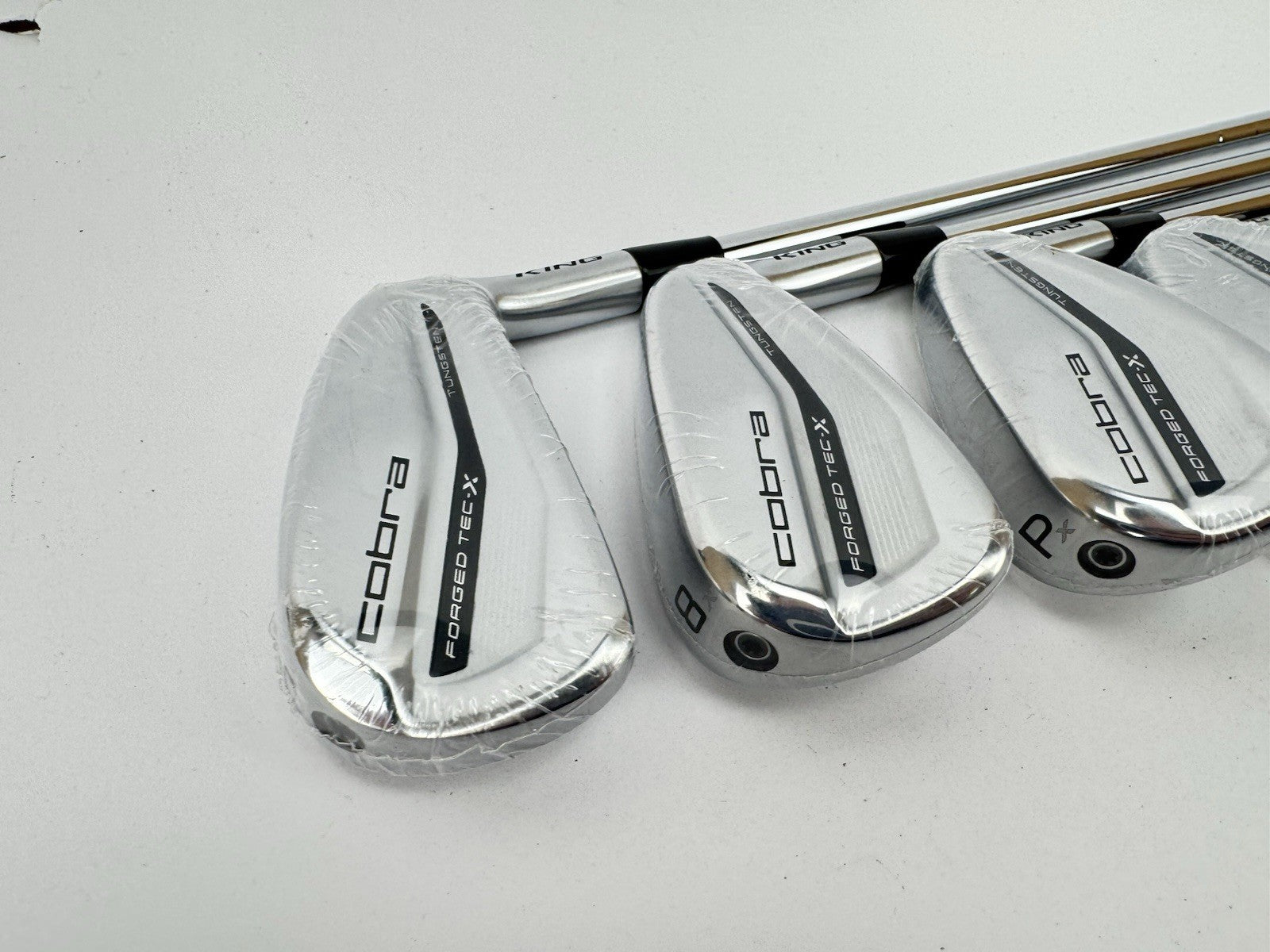 Cobra Forged Tec X Irons 6,8,PW+GW KBS Tour Lite Regular Steel /Right /New/341491