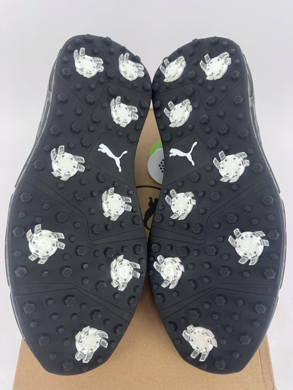 Puma Ignite Elevate 2 Tour Men's Golf Shoes Size UK 8 Black Waterproof/319066