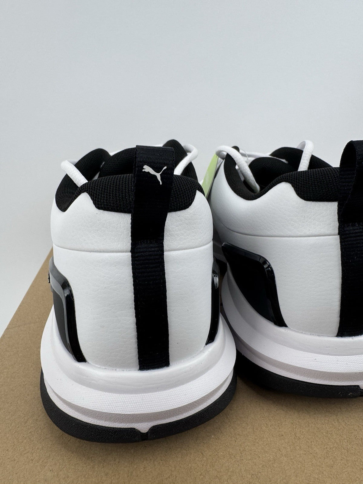 Puma Fusion Foam Fusion Plus Golf Shoes Mens Size UK 7.5 White Black/321595