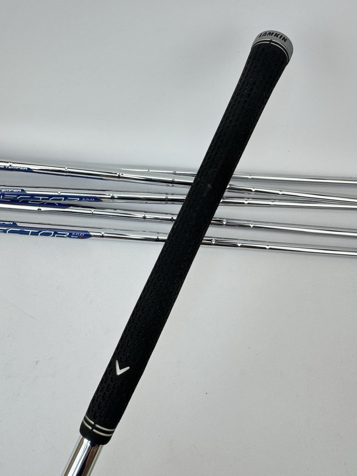 True Temper Vector Iron Shaft Set (6) 80G Regular Steel 0.370 Parallel /3515420