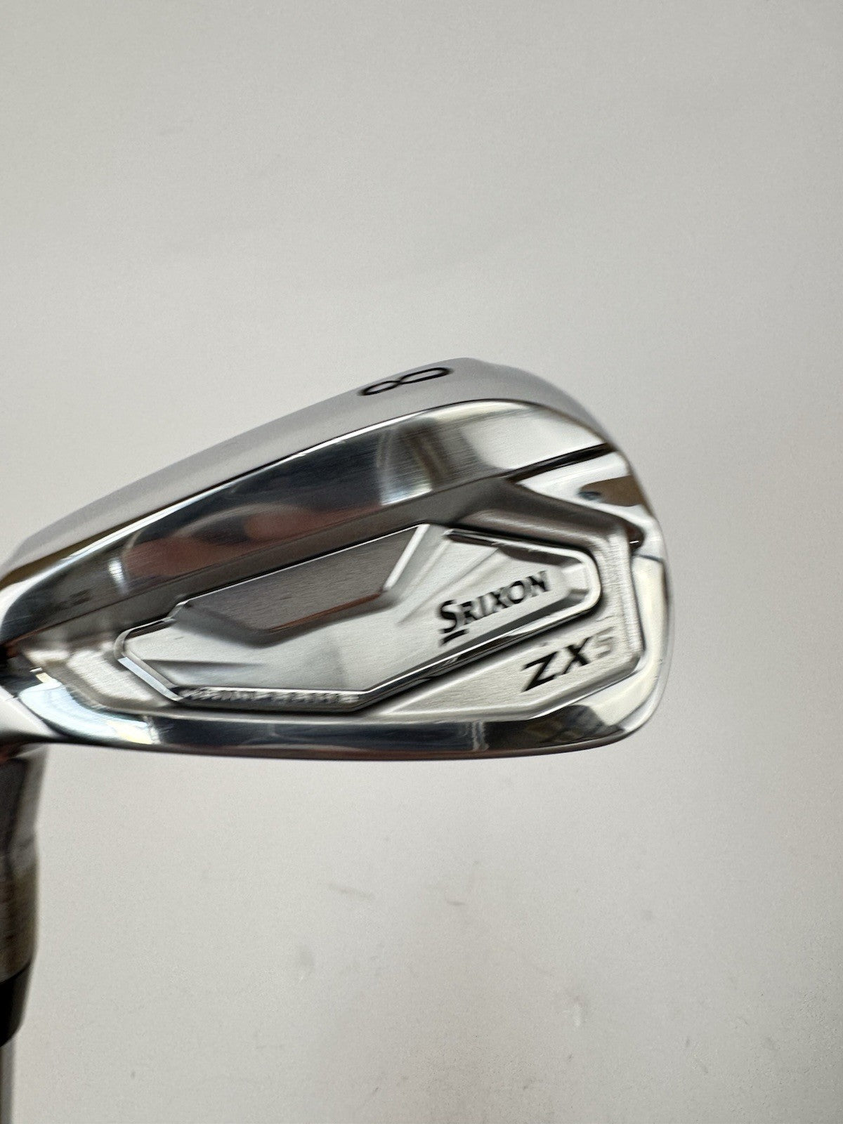 Srixon ZX5 8 Iron Left Handed MKII KBS Tour 120 Stiff Steel /New Grip /353163