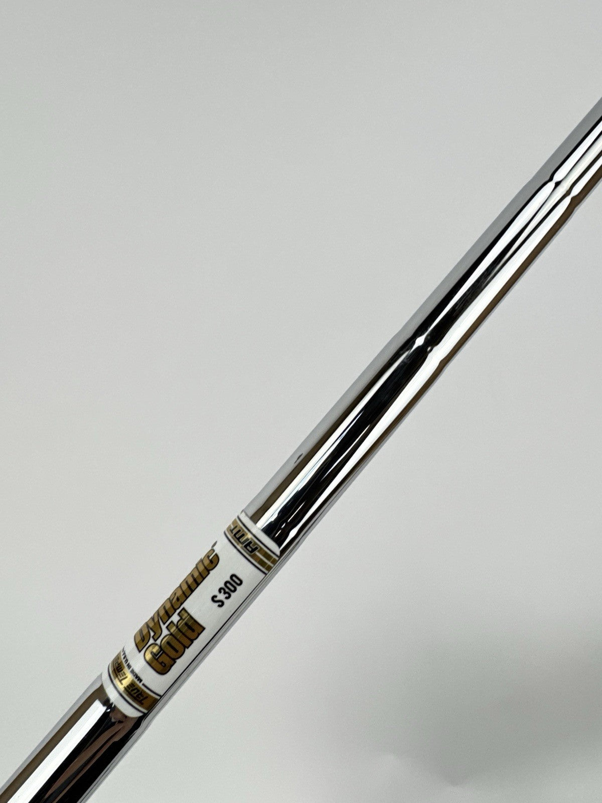 Dynamic Gold AMT Iron Shaft S300 Stiff Flex Steel 35.5" /0.355 Tapered /322736