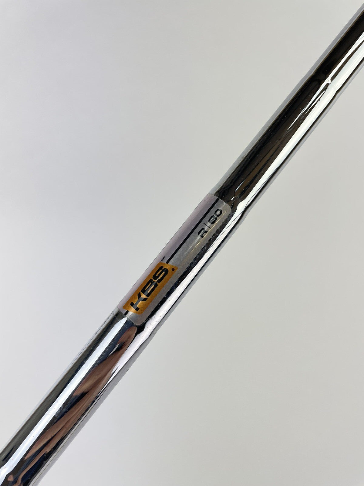 KBS Max Iron Shaft 80 Regular Flex Steel 36” /0.370 Parallel /124634