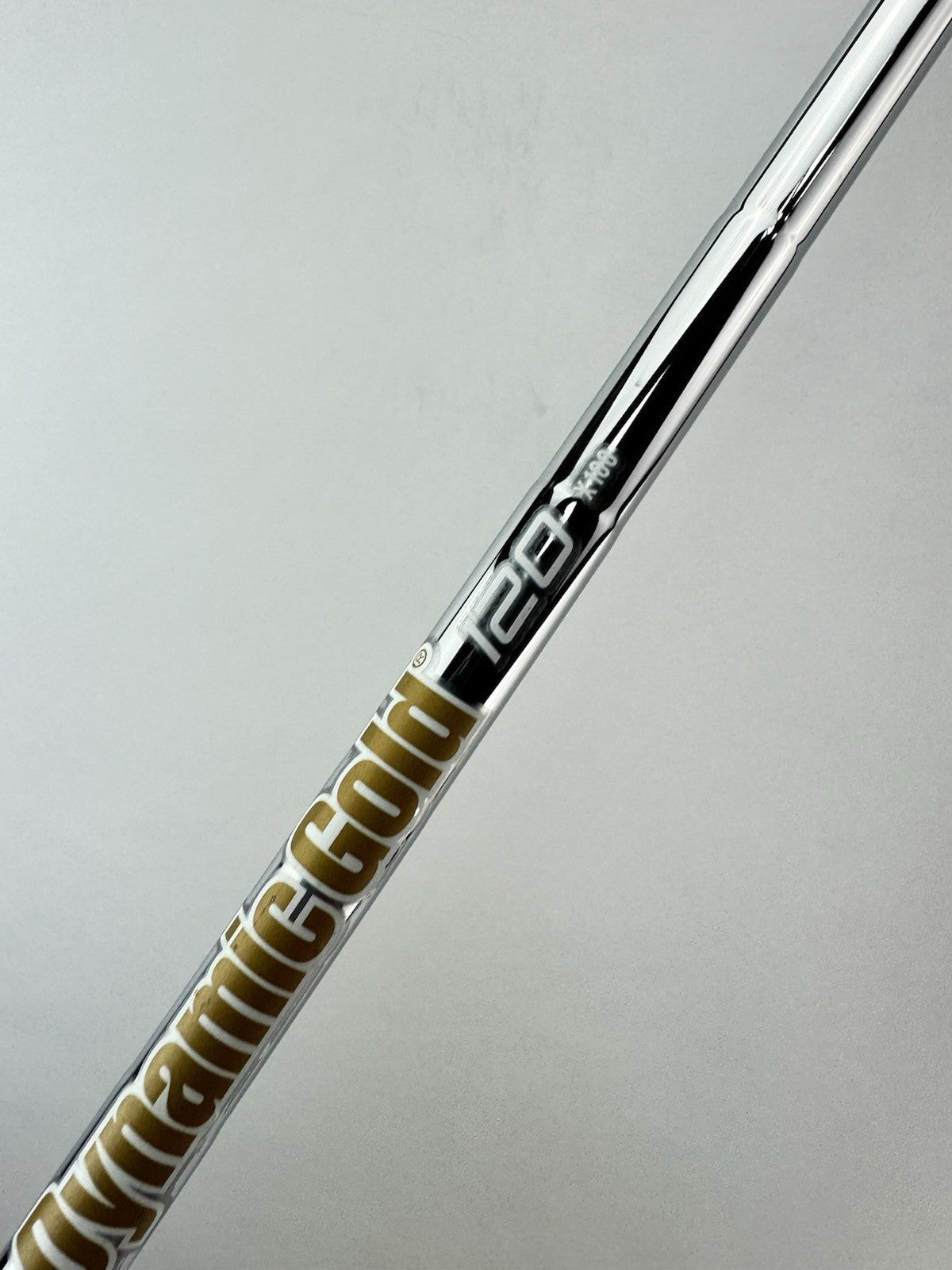 Dynamic Gold 120 Iron Shaft X100 Extra Stiff Flex Steel 35.25” /0.355 /260493
