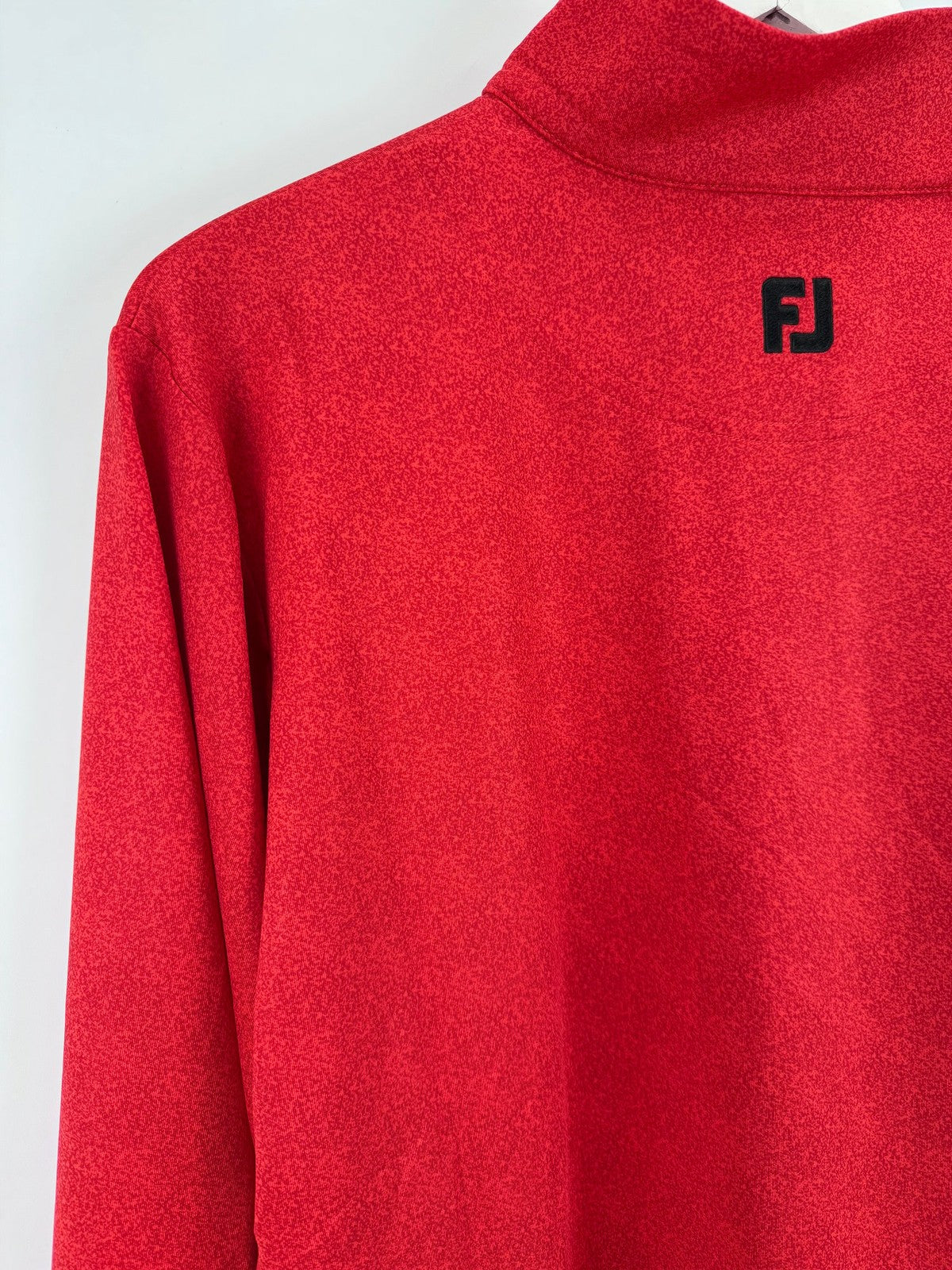 FootJoy Chill-Out Golf Pullover Men's Size Medium Red Moisture Wicking/313468