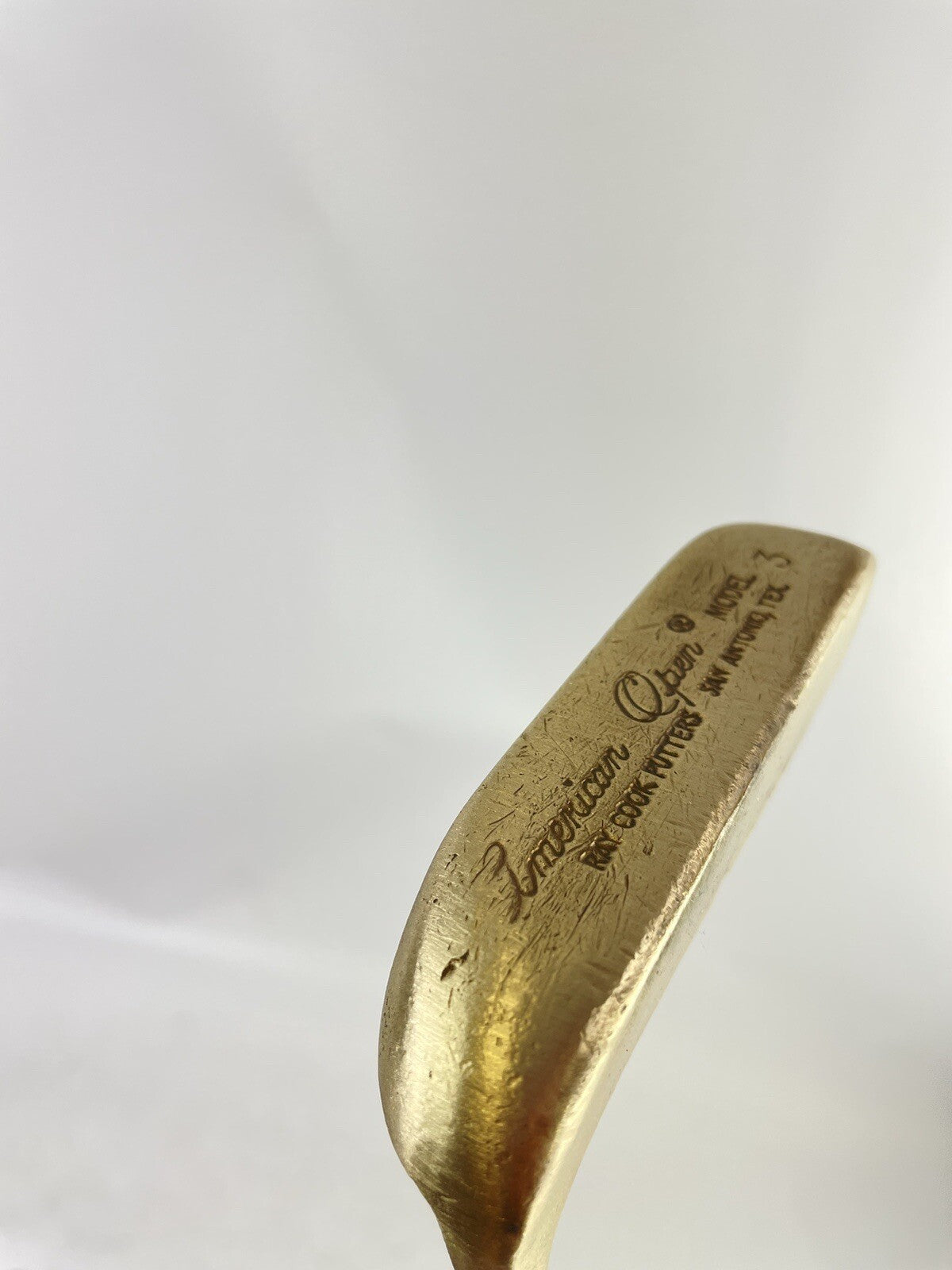 Ray Cook Blade Putter American Open Texas 34.5” /Right /New Grip /75601