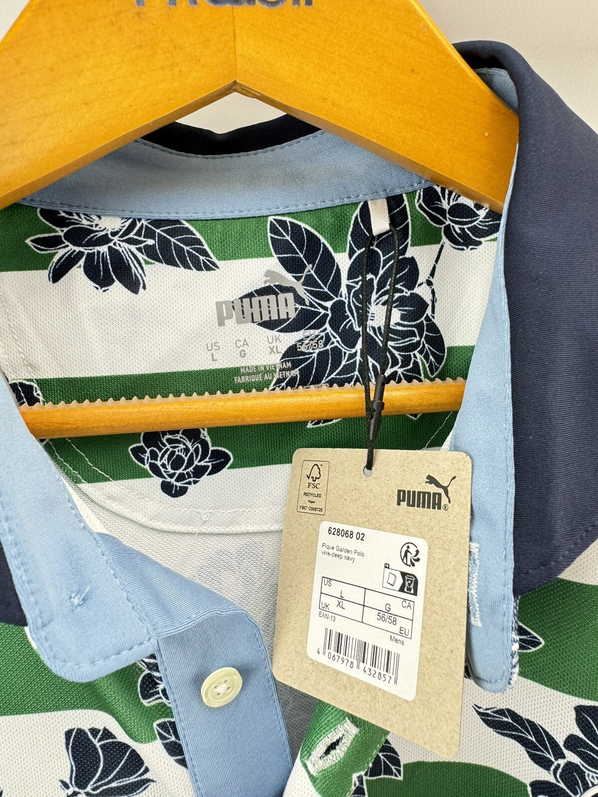 Puma Golf Pique Garden Polo Short Size UK Extra Large /New /207375