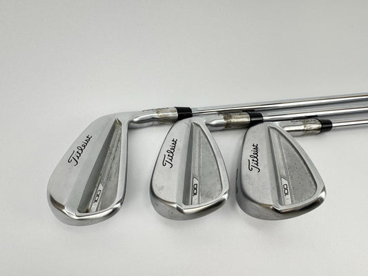Titleist T100 Irons 6,8+PW Elevate MPH 85 Stiff Flex Steel /Right Handed /326440