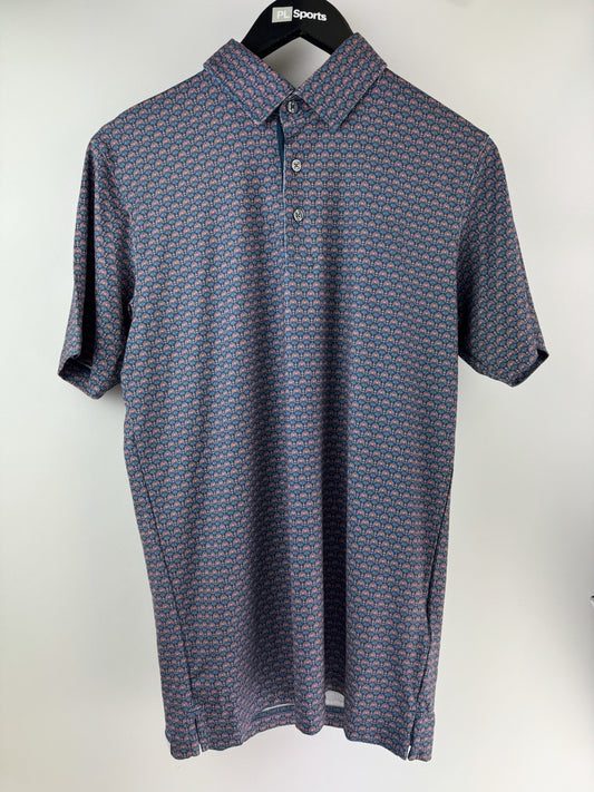 Puma Golf Mens Polo Shirt Mattr Palm Deco Polo UK Mens Size Small /New /311390