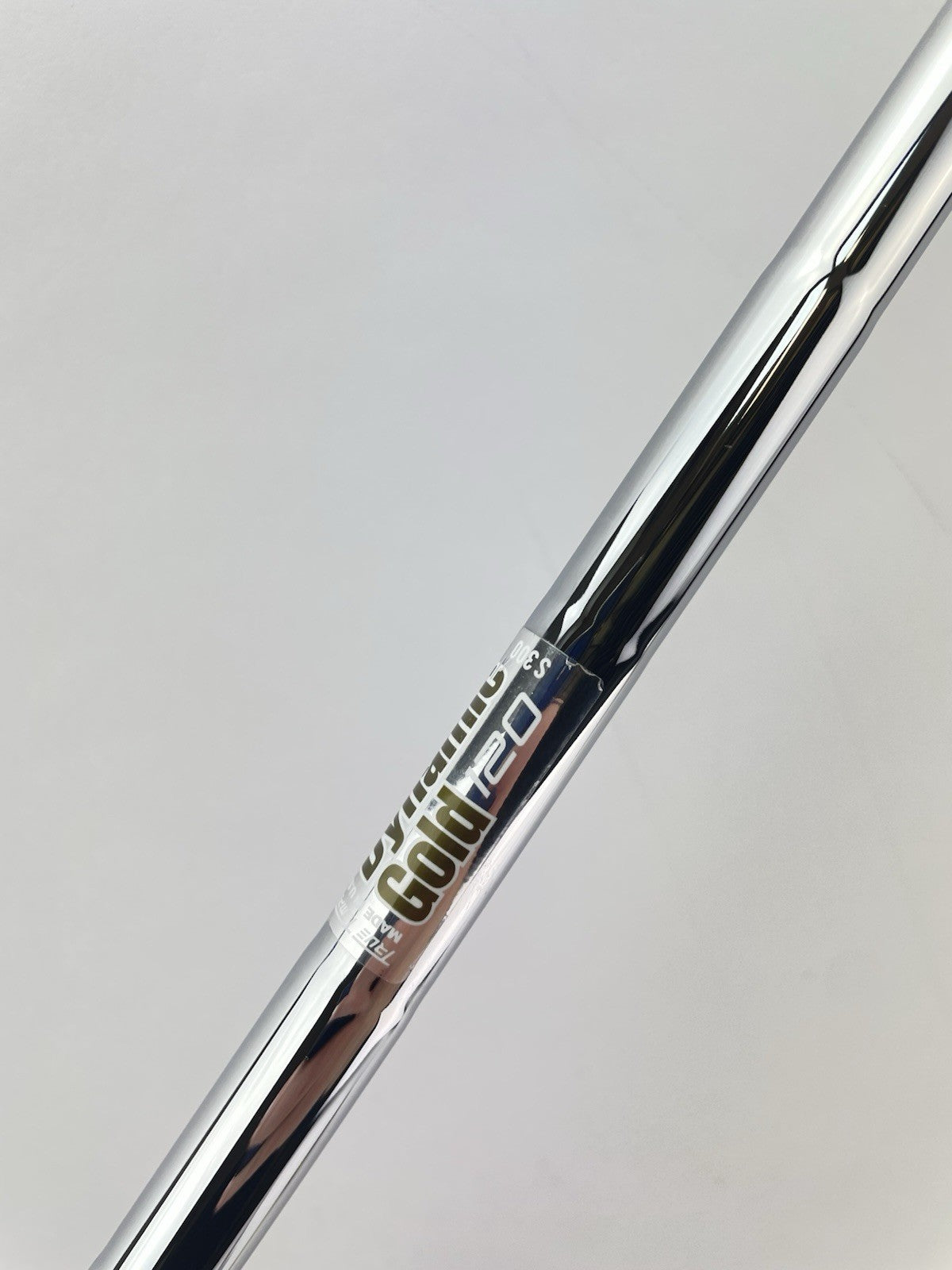 Dynamic Gold 120 Iron Shaft S300 Stiff Flex Steel 35.25” /0.355 Tapered /270996