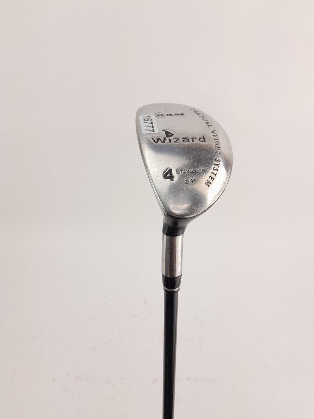 Ram Golf 4 Hybrid 21* Wizard Regular Graphite /Left Handed /New Grip /1677719