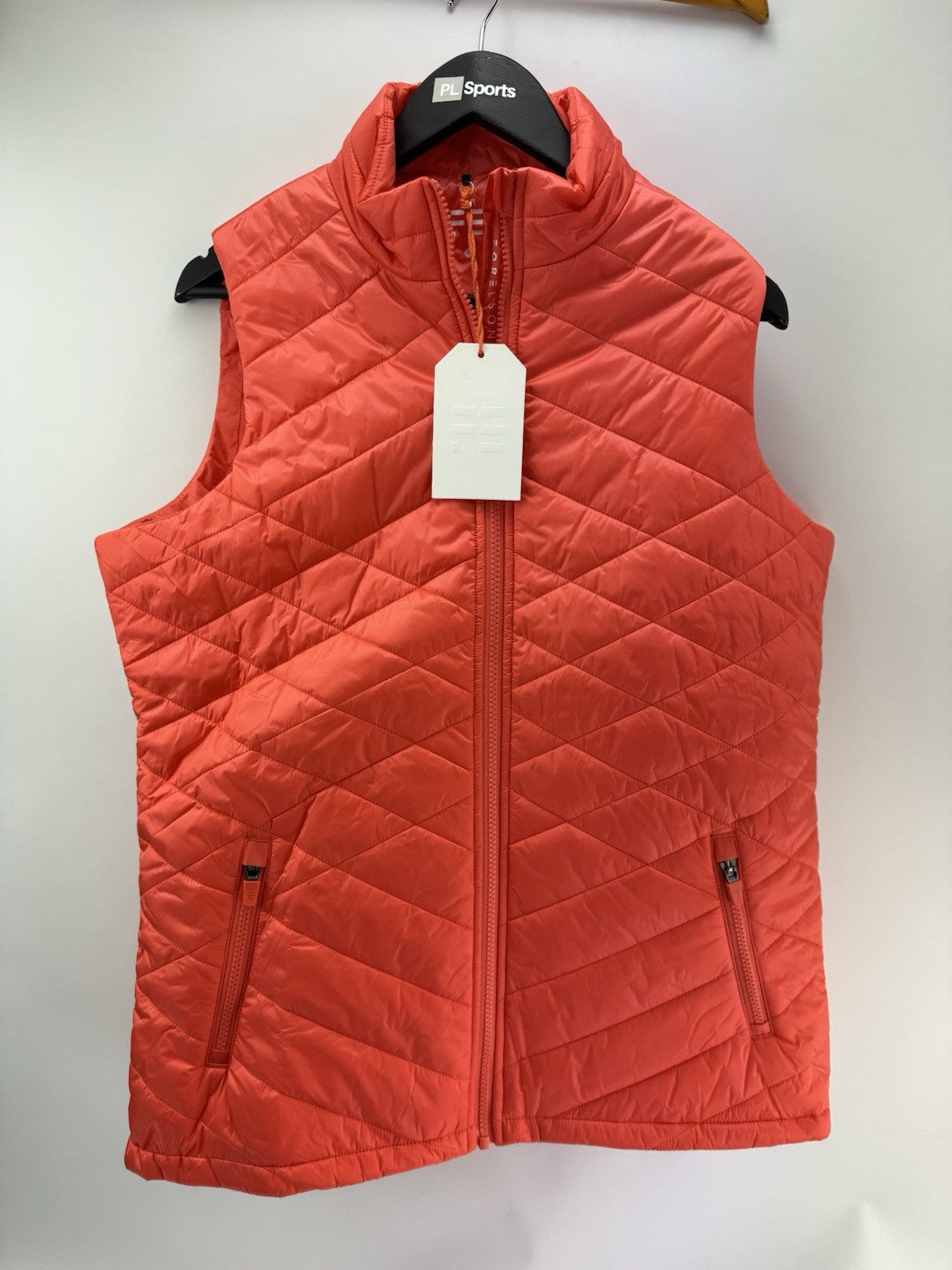 Forelson Golf Women’s Gilet Burford Coral Colour UK Medium /New /298120