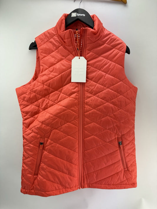 Forelson Golf Women’s Gilet Burford Coral Colour UK Medium /New /298120