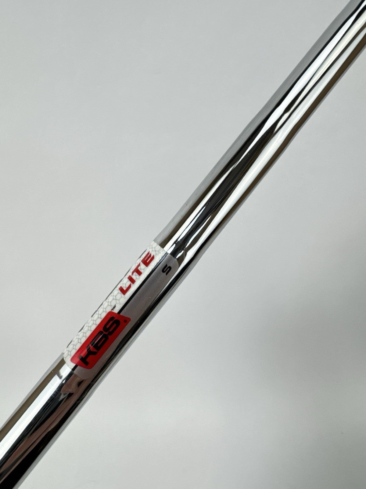KBS Max Lite Iron Shaft Stiff Flex Steel 35.25” /0.370 Parallel /335686