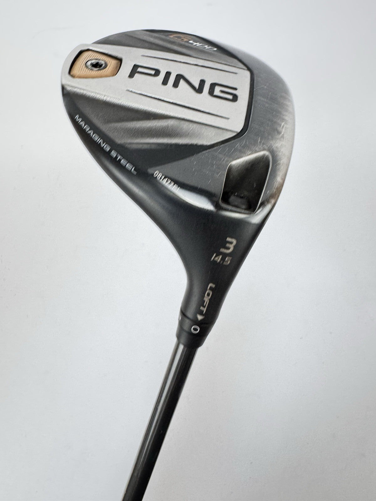 Ping G400 3 Wood 14.5* Evenflow Riptide 5.5 Regular Graphite /New Grip /347893