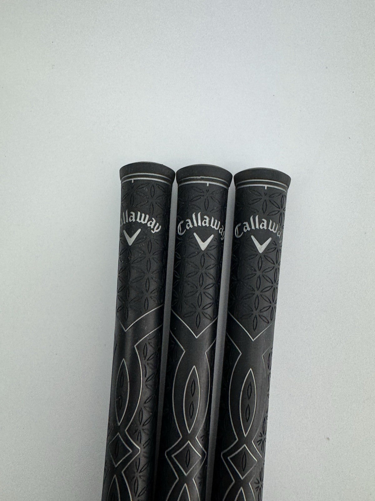 Callaway Ladies Golf Grips (3) Black /Rubber /Pulled /287403