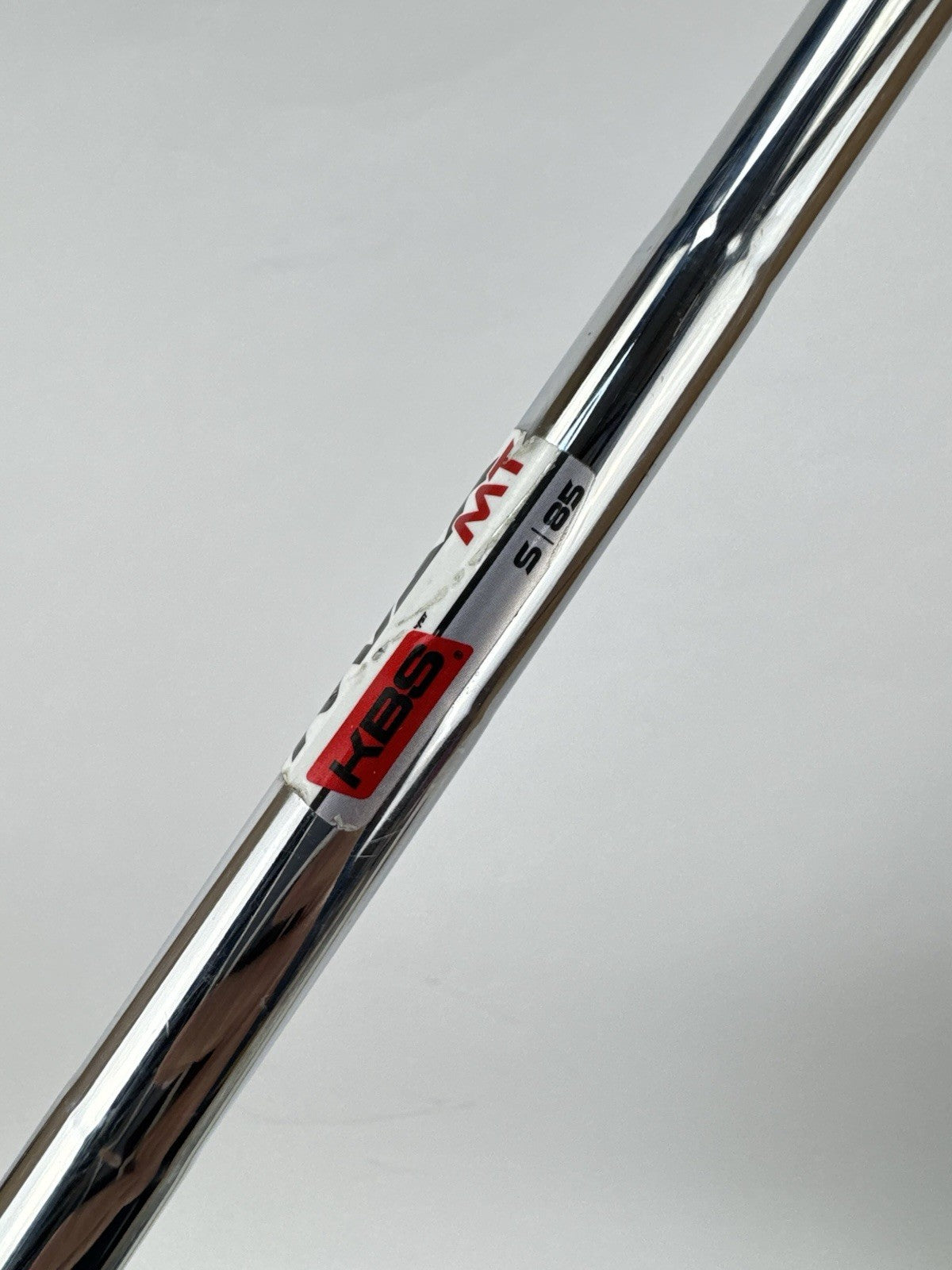 KBS Max MT 85 Iron Shaft Stiff Flex Steel 35.25” /0.370 Parallel /348464