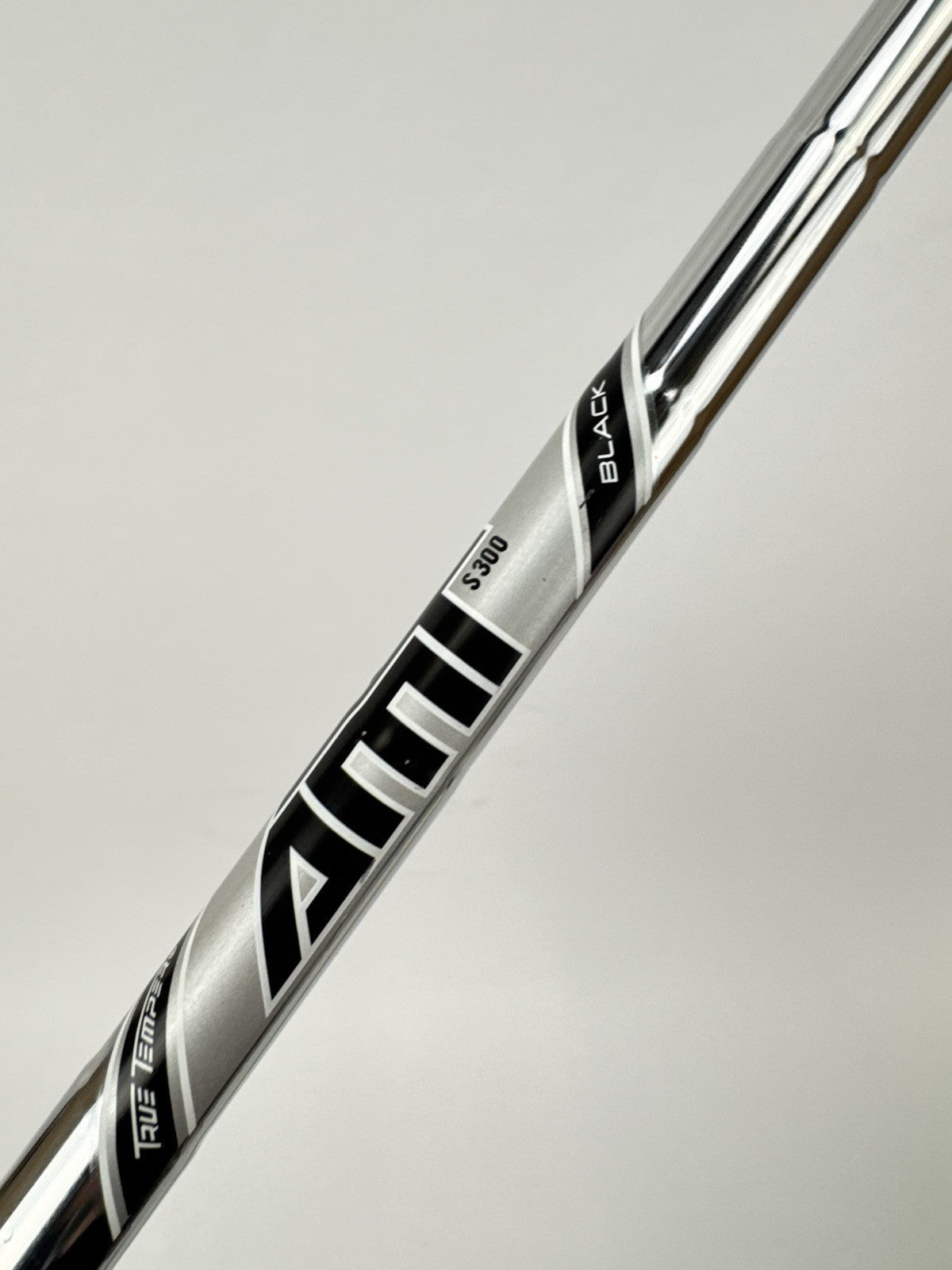 True Temper AMT Black Iron Shaft S300 Stiff Flex Steel 35.5” /0.355 /346384