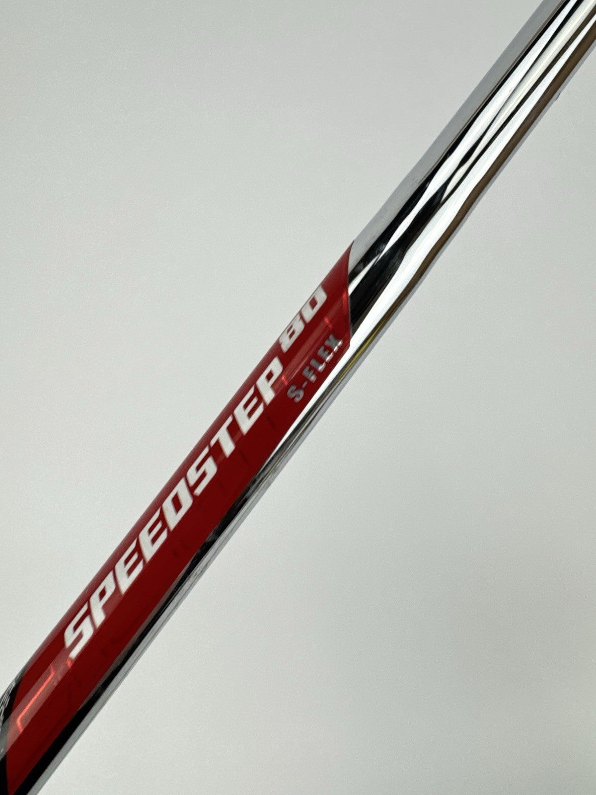 True Temper SpeedStep 80 Iron Shaft Stiff Flex Steel 36.25”/0.370 Parallel/331175