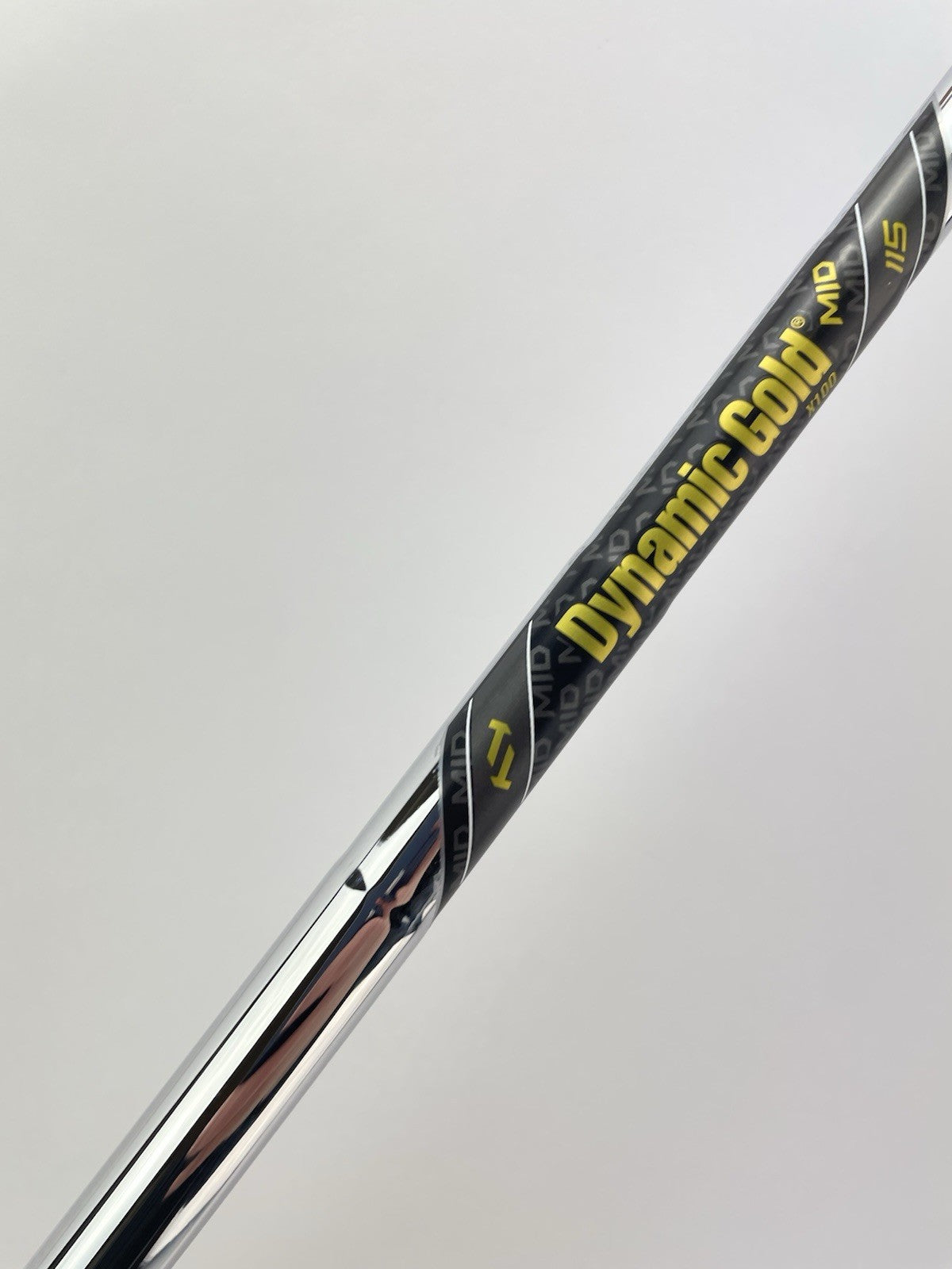 Dynamic Gold Mid 115 Iron Shaft X100 X Flex Steel 35.25” /0.355 Tapered /298962