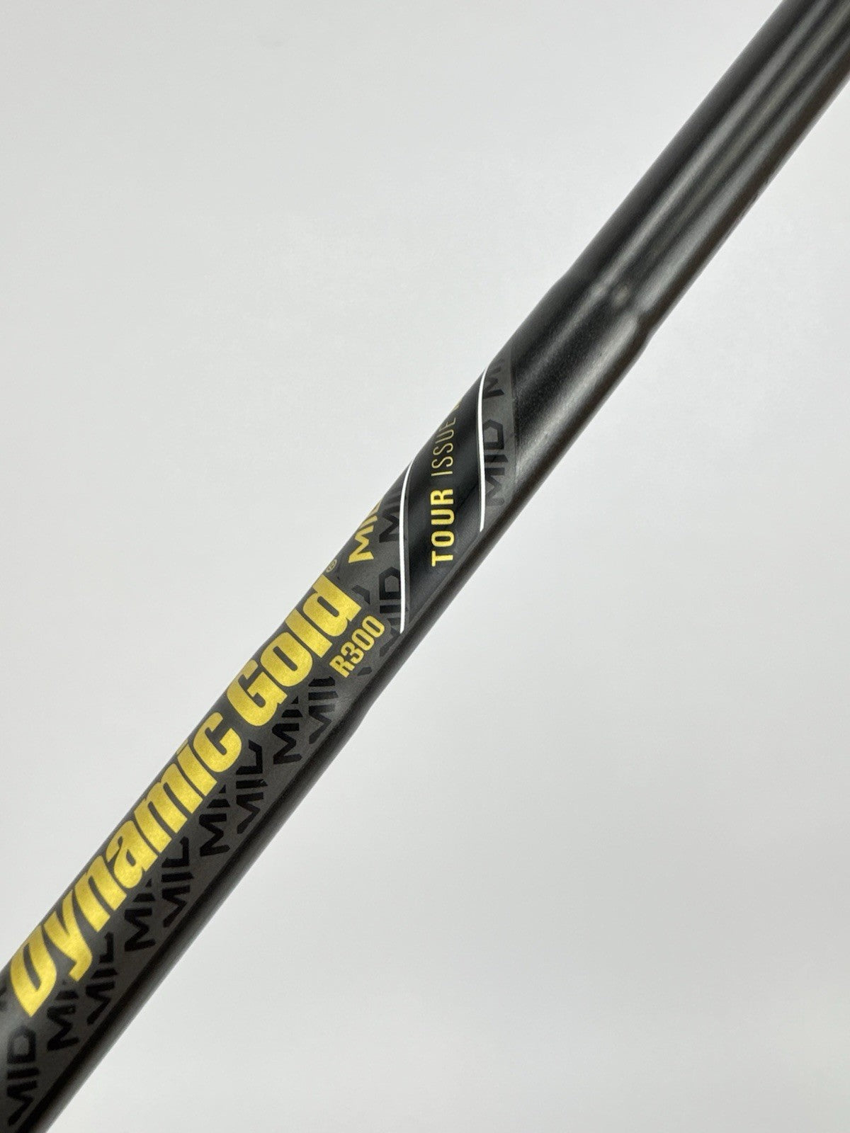 Dynamic Gold Tour Issue Iron Shaft Mid R300 Regular Steel Blackout 35.5” /327466