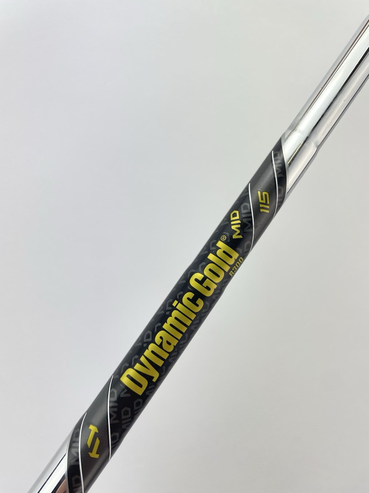 Dynamic Gold Mid Iron Shaft 115 Regular Flex Steel 35.25 /0.355 Tapered /297204