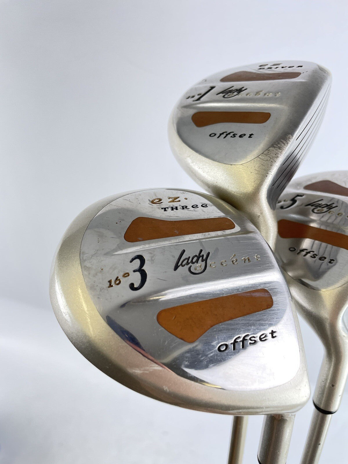 La Jolla Ladies Driver Fairway Set 1,3&5 Woods Ladies Graphite/Right Habded/99991