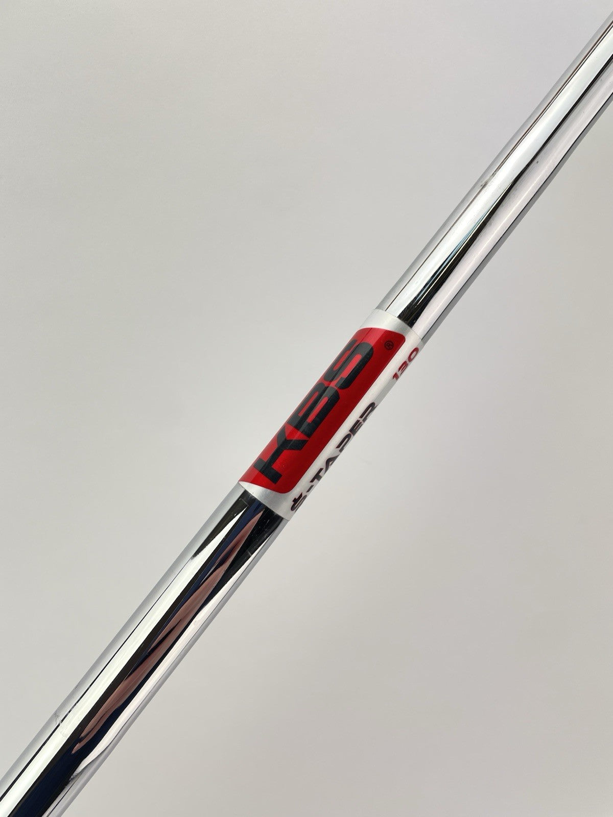 KBS $-Taper 130 Iron Shaft Extra Stiff Flex Steel 35.5” /0.355 Tapered /296230