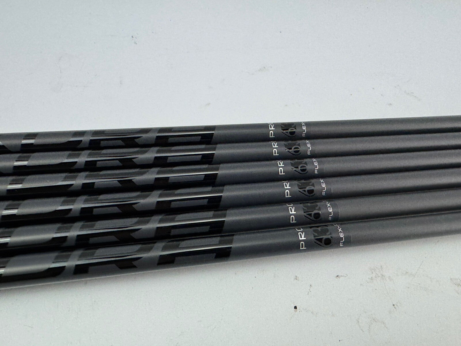 Fujikura Pro Iron Shaft Set (6) 63i Regular Flex Graphite/0.370 /Brand New /42”3