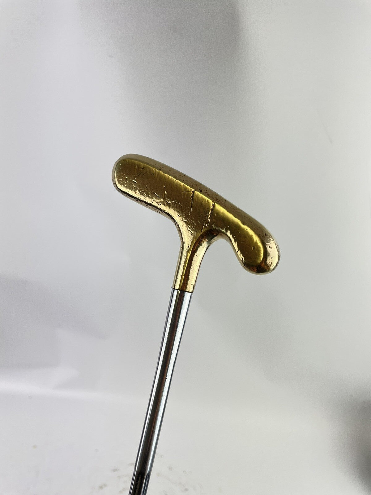 Slazenger Golf Brass Putter Blade “Magic Touch” 35.5” Two Way /New Grip /42106