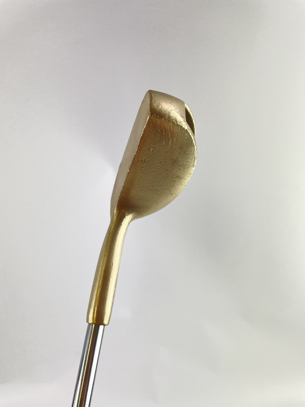 Dunlop Golden Arrow Putter 35” Heel Shafted Brass /Right Handed /New Grip /614411