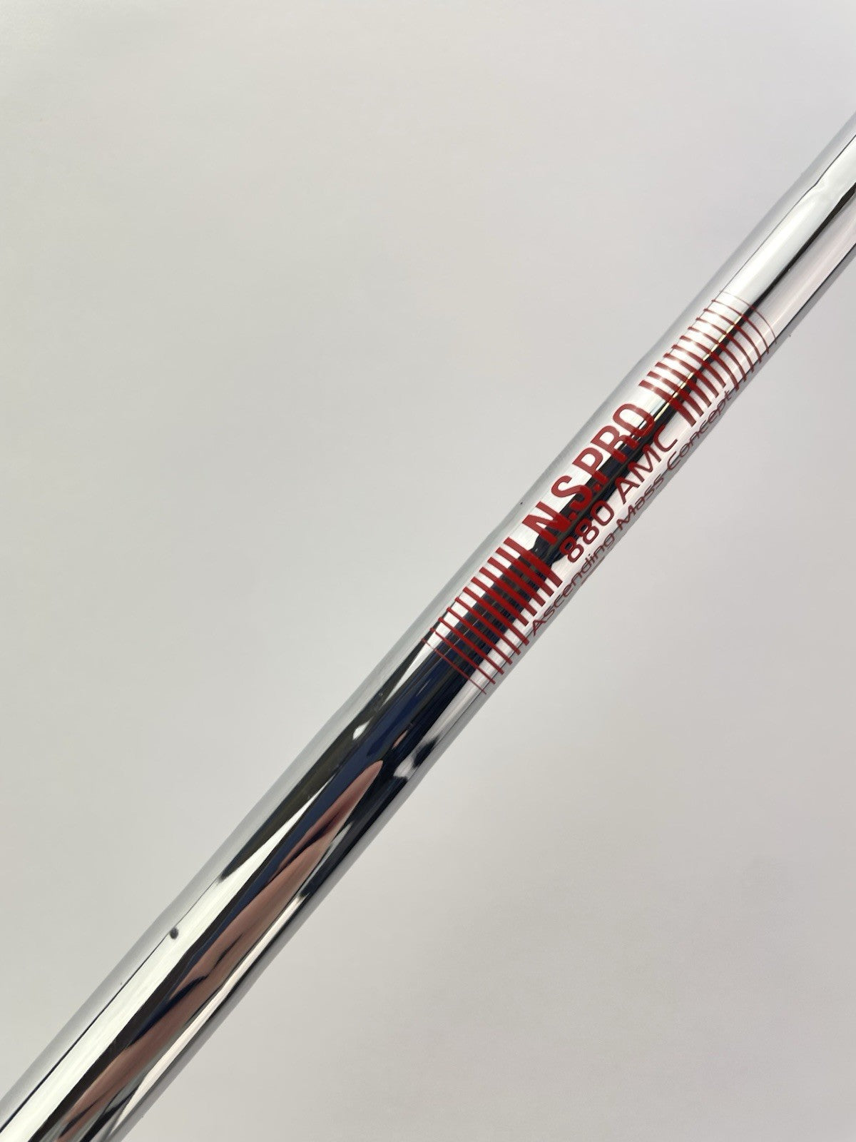 Nippon AMC 880 Iron Shaft Stiff Flex Steel 35.5 /0.355 Tapered /287122