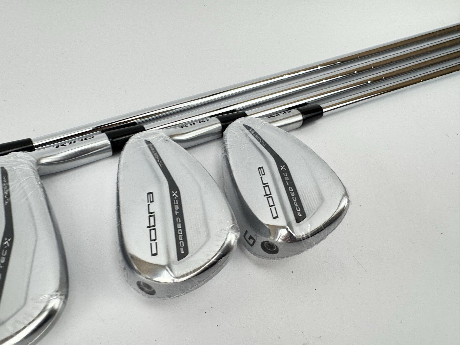 Cobra Forged Tec X Irons 6,8,PW+GW KBS Tour Lite Regular Steel /Right /New/341492