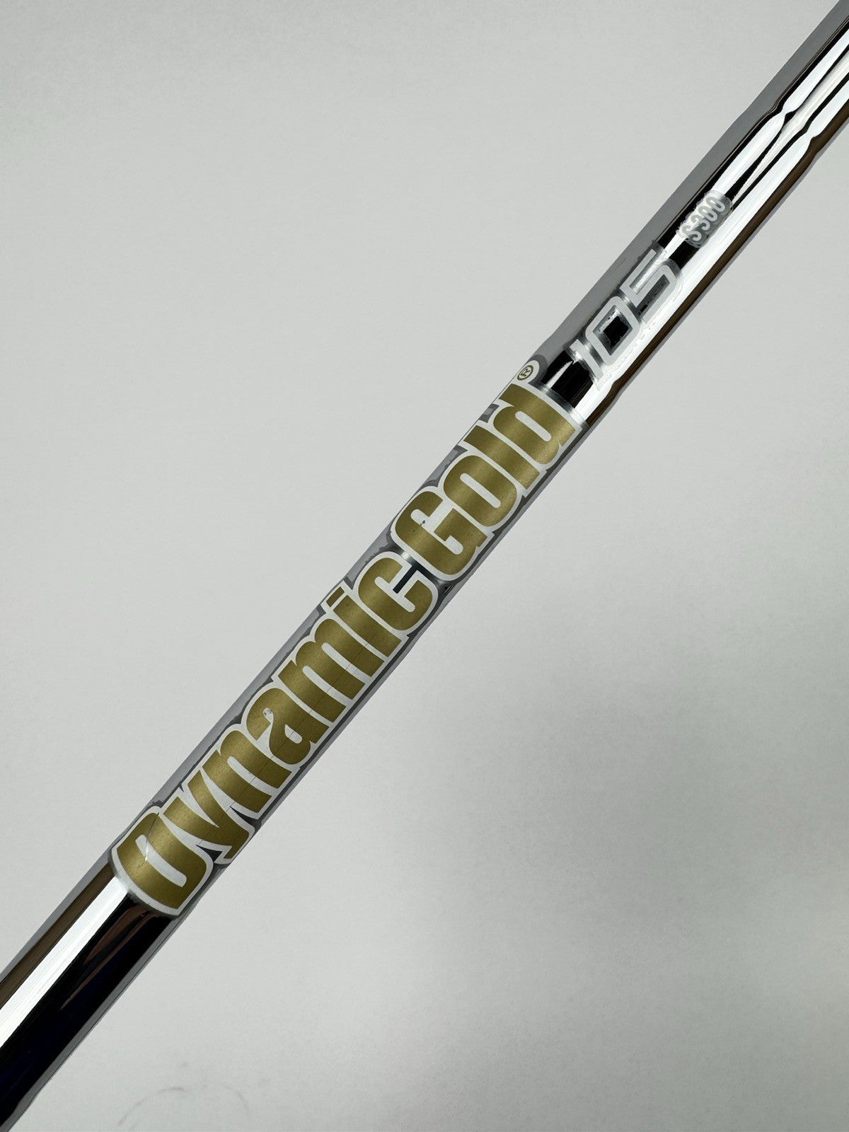 Dynamic Gold 105 Iron Shaft S300 Stiff Flex Steel 35.25” /0.355 Tapered /330340