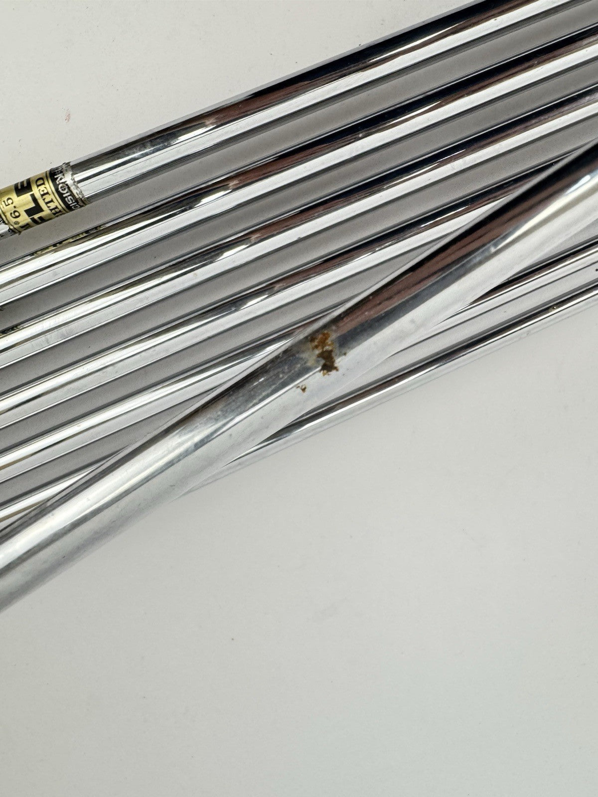 Taylormade 300 Forged Irons 3-PW Rifle 6.5 X Flex Steel +1/2” /New Grips /3432711