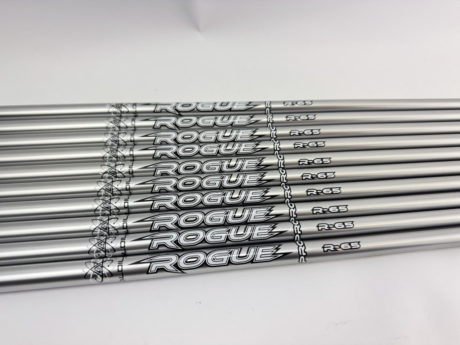 Aldila Rogue Pro 65 Iron Shaft Set (10) Regular Flex Graphite /0.370 Parallel0