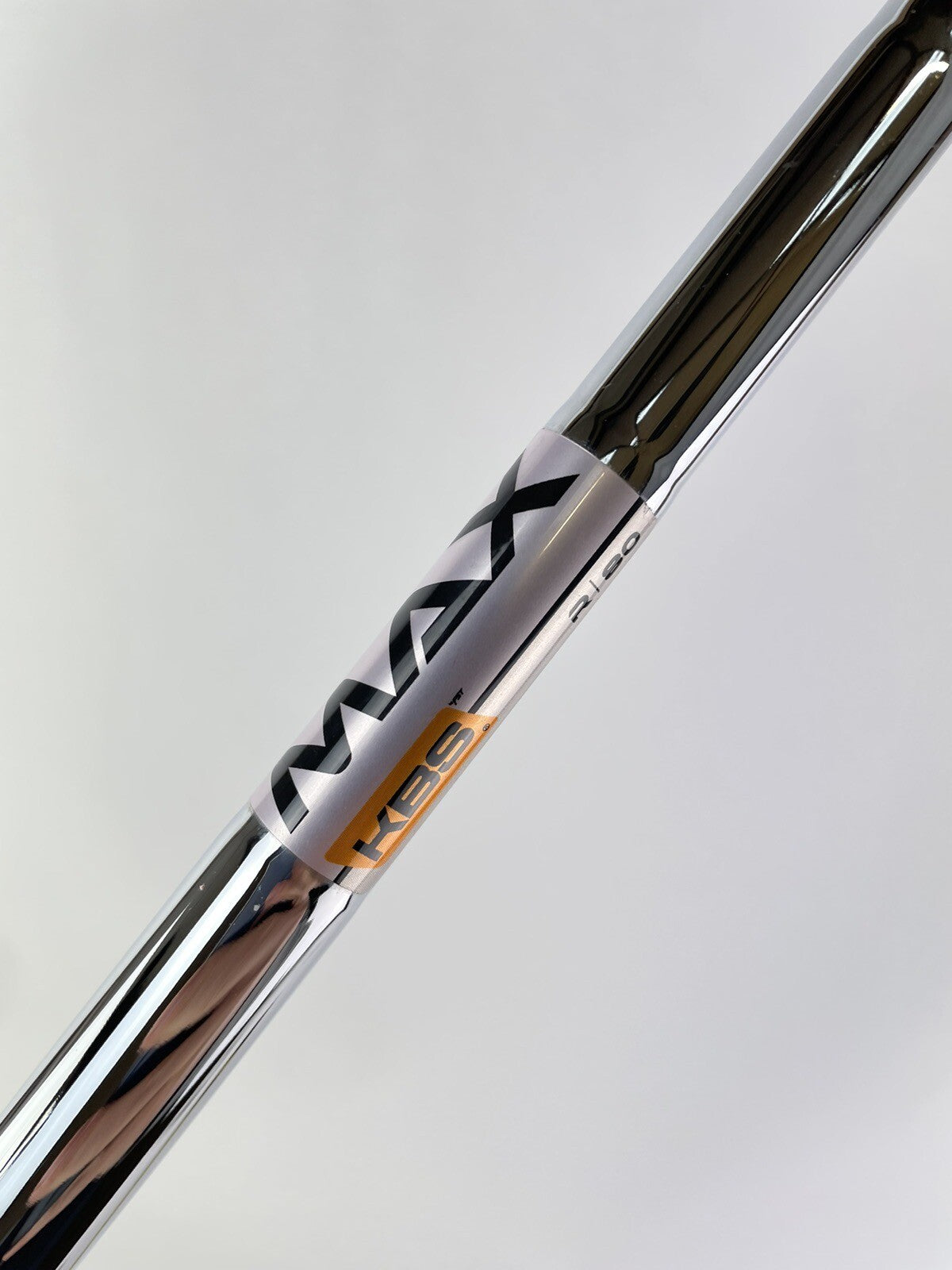 KBS Max 80 Iron Shaft Regular Flex Steel 35" /0.370 Parallel Tip /144372