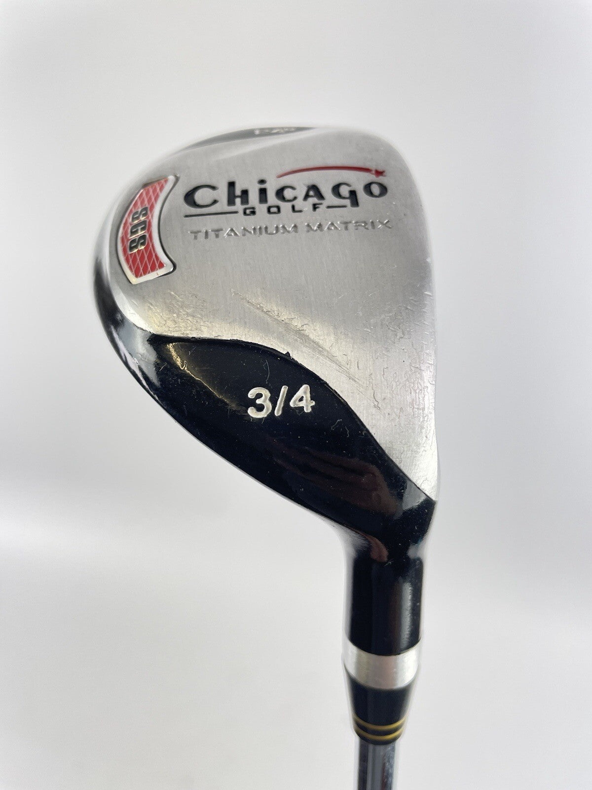 Chicago Golf 3/4 Hybrid 24° Regular Flex Steel/ Great Condition/ Right Hand/35120