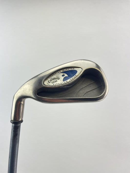 Callaway Hawkeye 6 Iron Regular Flex Graphite/Left Handed /New Grip /205360